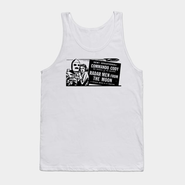 Radar Men From the Moon Tank Top by TheUnseenPeril